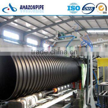 Drainage HDPE Steel Belt Corrugated Pipe HDPE Pipe