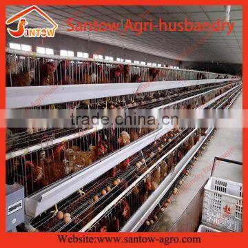 A type 4 tier chicken cages poultry layer cage chicken egg layer house design for poultry farm