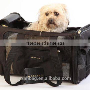 Newly Designed Foldable Washable Travel pet carrier bag Airline Approved Pet Carrier Soft-sided(YX-Z118)