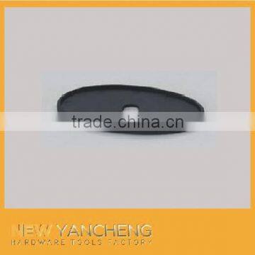 black furniture plastic parts supplies/plastic gasket for glass furniture