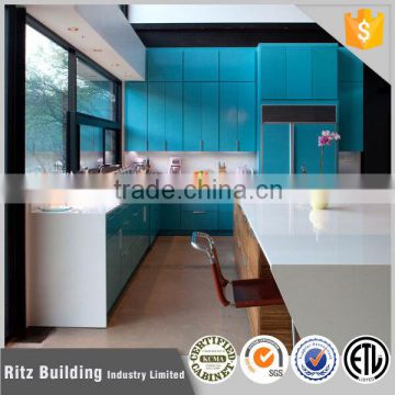 Popular custom made kitchen cabients,high glossy lacquer kitchen cabinets with affordable price