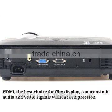 Portable 4500 Lumens Video Education Low Cost Projector Full HD 1080p 3D Shuter DLP 3D Short Throw Projector photo-4