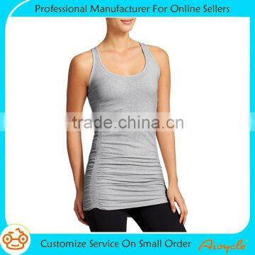 Custom seamleass comfortable pure fitnss tank tops women