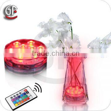 Wholesale Color Changing Aqurium Decoration Remote Controlled Battery Operated Led Light