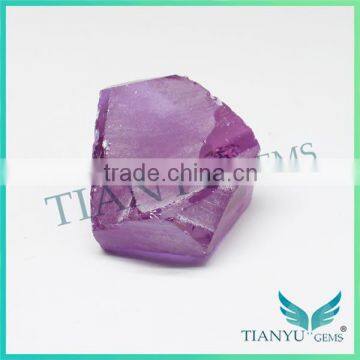 Raw Material Supplier Nanosital Color change Gems Rough Uncut Stone For Fashion Jewelry