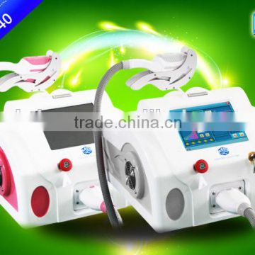 Promotional beauty machine / Elight + IPL + SHR hair removal machine for sale / online shopping