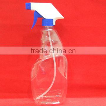 500ml plastic PET mist trigger spray water bottle