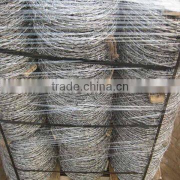 BWG14*14 25KG/COIL Hot Dip Galvanized Barbed Wire