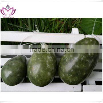 free shipping dark green jade eggs kegel eggs vaginal kegel exercise