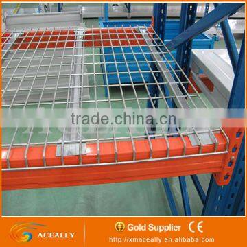 5.0mm 44"*46" pallet rack gal. channel mesh deck, wire deck