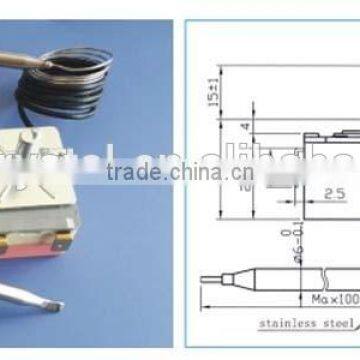 High Quality Capillary Thermostats 250V/16A With CE Capillary Thermostat,Thermostat Bimetal Thermostat Oil Water Heater Liquid E photo-2
