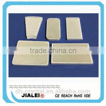 Custom made cordierite infrared ceramic honeycomb plate and gas heating panel