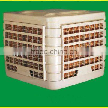 Evaporative cooling pad air filter for air conditioner