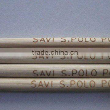 Bamboo skewer with engraved logo