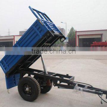 7CX-1T mini tractor axle farm trailer in dubai