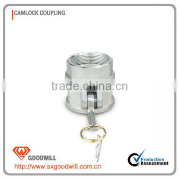 ss304/316 camlock coupling type f adaptor ma