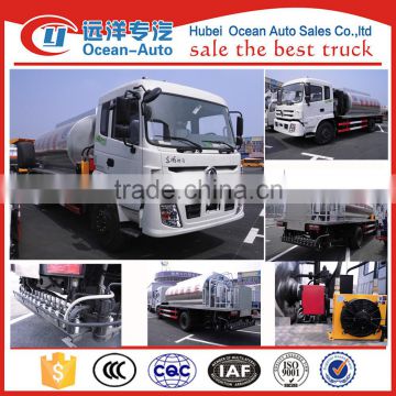 12000L Dongfeng asphalt sprinkler, mobile bitumen asphalt distributor truck