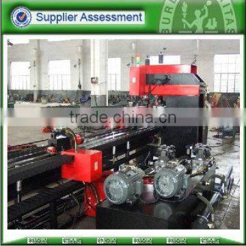 Square pipe punching machine