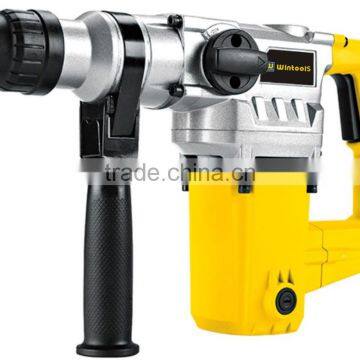 Wintools 1050w Heavy Duty Rotary Impact Hammer Power Drill, Chisels & Drill Bits Complete In Carry Storaged