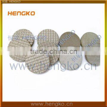 Microns Stainless Steel Sintered Mesh Porosity Steel Filter photo-2