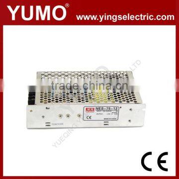 YUMO NES-75 75W 5VDC 12VDC 24VDC NES Series Efficient Single SMPS Switching Power Switch Mode Power Supply photo-2