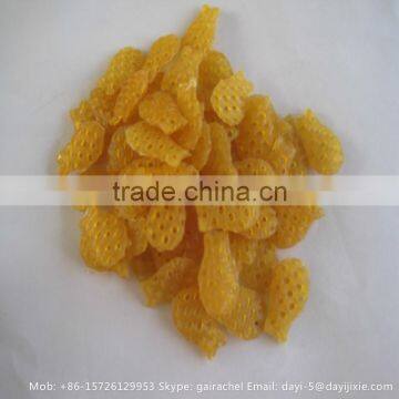 Snack food 3D pellet flour bugles chips making machine