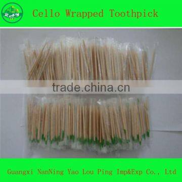 Mint Toothpick in Paper Box Wooden Mint Flavor Toothpick
