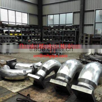 Stainless steel elbow making