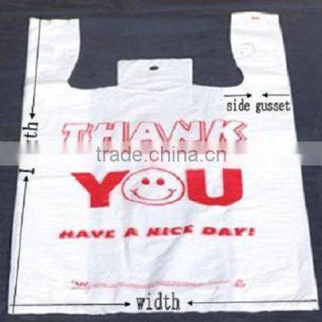 T-shirt plastic bags packing bag