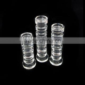 2016 Latest Design Wedding Crystal Candle Holder for Home Decoration photo-3