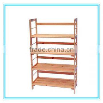 High quality handmade FSC wooden shoe rack wholesale