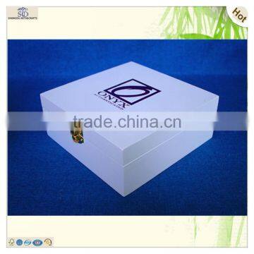 Painted Large Square Lock Wooden Packing Box photo-2