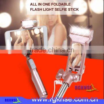 2016 Rgknse Hot Selling Selfie Stick With Bluetooth Shutter Button, Selfie Monopod Bluetooth With Light photo-6