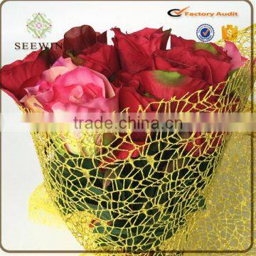 Hot Sale Star Mesh With Glitter for Christmas Flower Packing photo-3