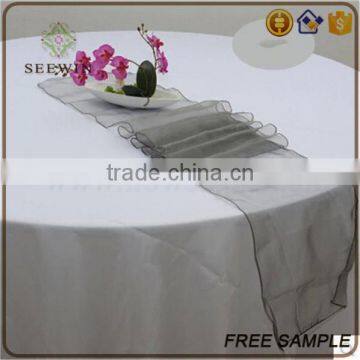 High Quality Discount Modern Elegant Organza Fabric Table Dresser Runners photo-4