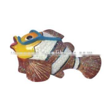 Hot wholesale polyresin cartoon fish magnets