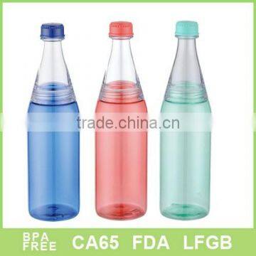 New design big capacity plastic mineral water bottle removable