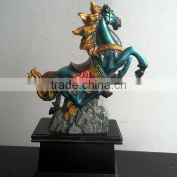 Resin Colourful Horse Decoration photo-6