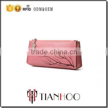 Lady Genuine Leather Hand Bag Cosmetic Bag With Stampa Wholesale photo-3