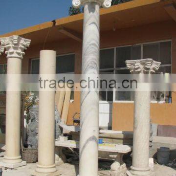 Decorative Stone Columns Doric Order Marble Pillar photo-2