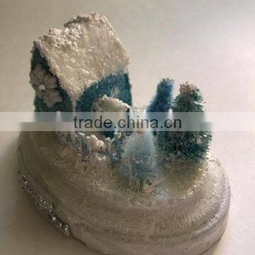 Christmas Village Train Snow Snowy Small photo-4