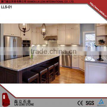 Hot Sale Chinese High Decorative Wear Resistant Solid Color Granite Countertop photo-4