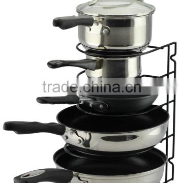 Hot Selling Multifunctional Multi-tier Pot Pan Organizer Rack