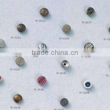 KMJ-2128 Series Classical Design Jeans Rivets for Clothes