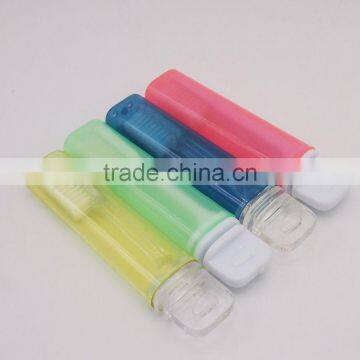 Transparent Own Design Foldable Toothbrush Becautiful Colours Tub photo-2