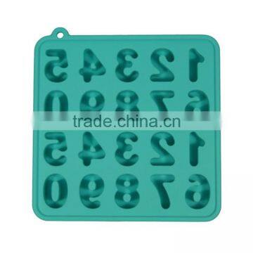 Cute 0-9 Arabic Numeral Shaped Bpa Free Silicone Ice Tray photo-4
