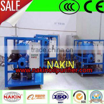 Mounted Double-Stage Vacuum Transformer Oil Purifier