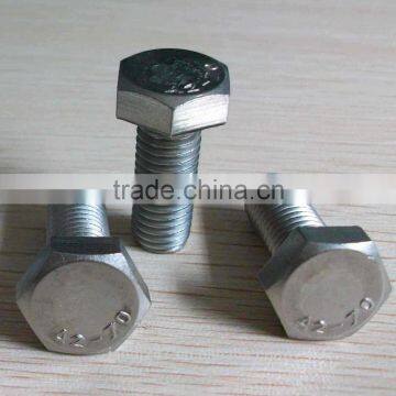 2017 Hot Sale Galvanized DIN 933 Bolt And Nut Use For Building