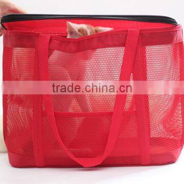 Breathy Mesh Dog Carrier Handbag for Picnic photo-3