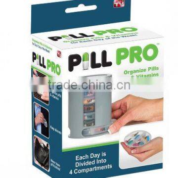 2017 New Arrival Mini Pill Pro Storage Box Organize Pills& Vitamins For Each Day Of The Week photo-5